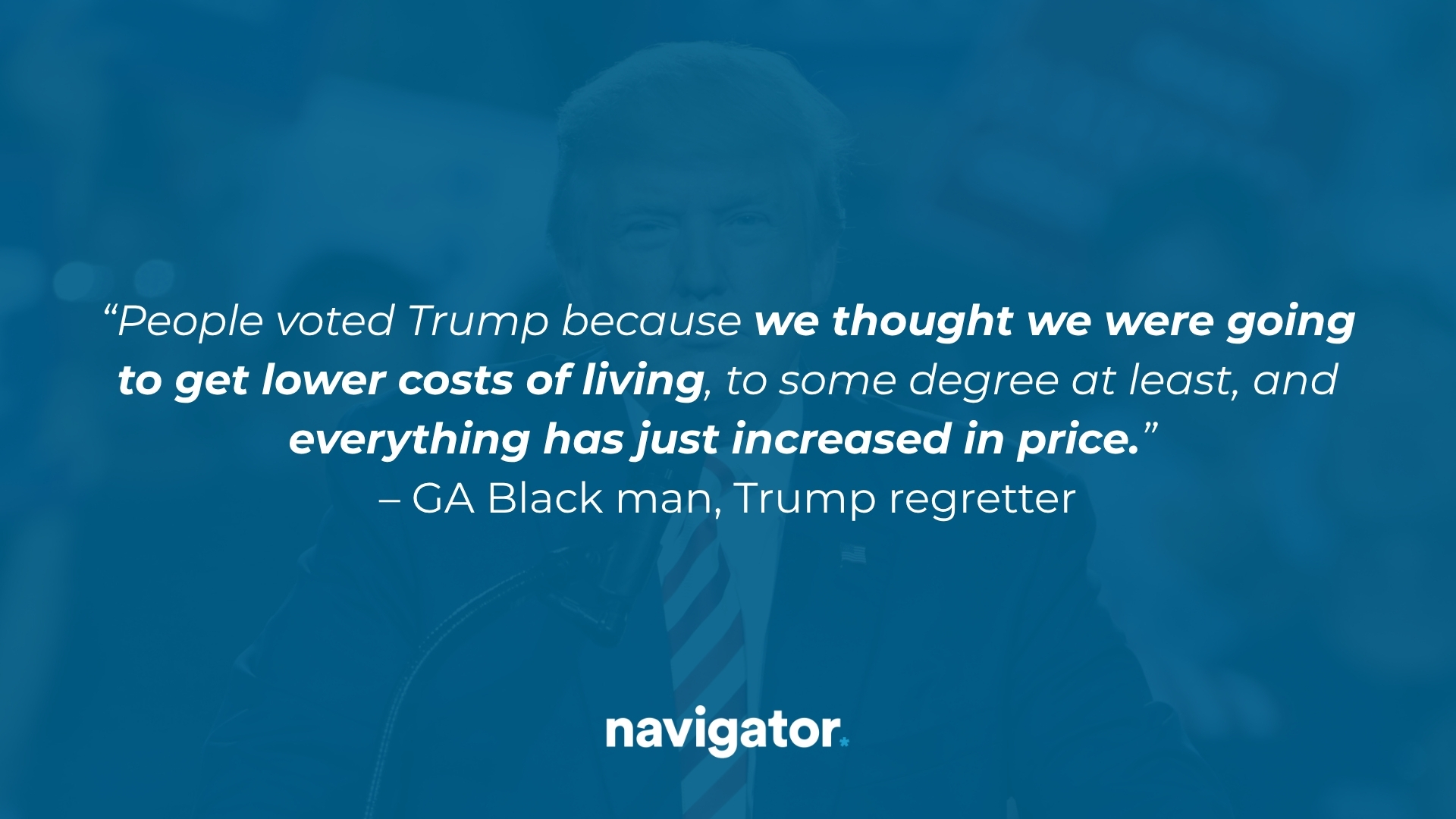 Quote Graphic From A GA Black Man Trump Regretter 