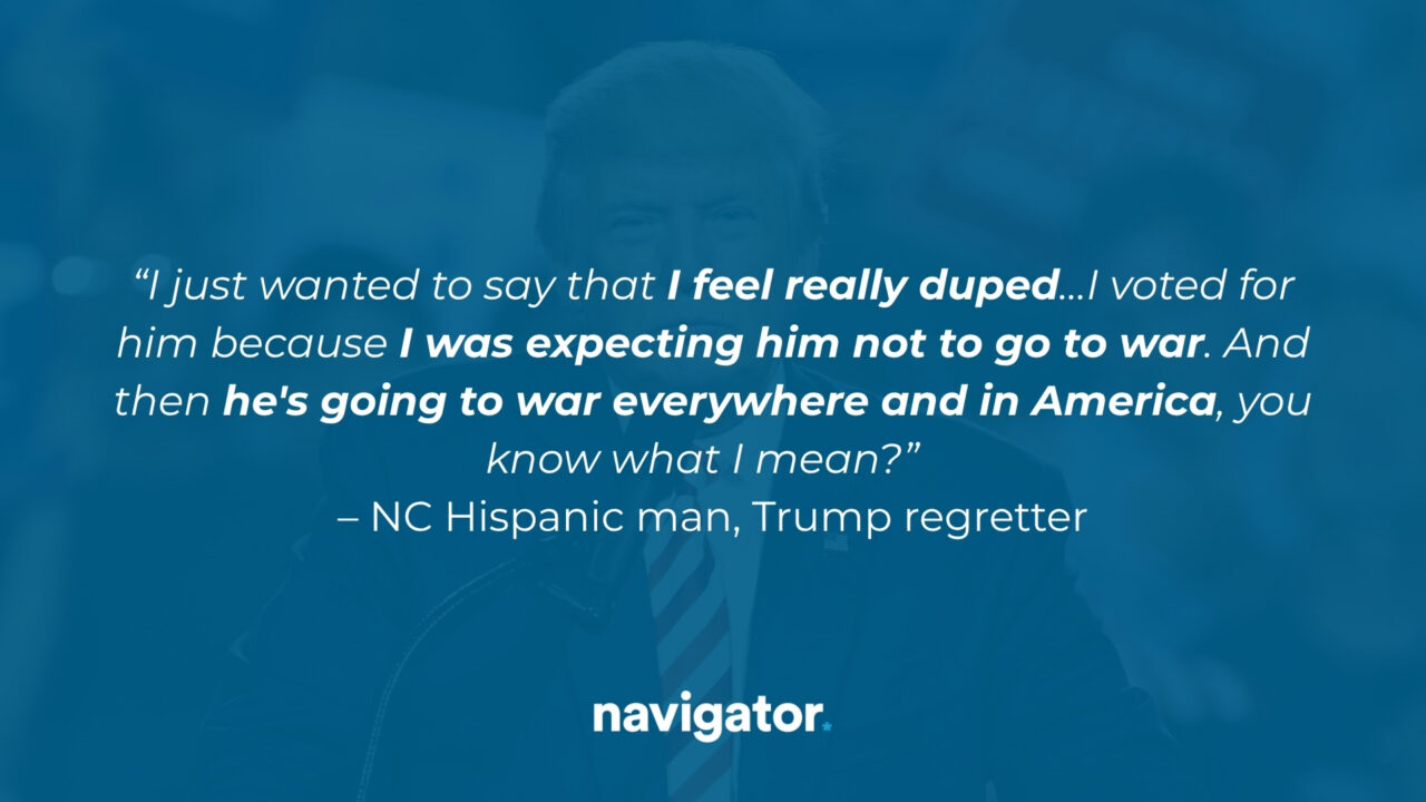 20260903 NC Hispanic Man Trump Regretter Quote